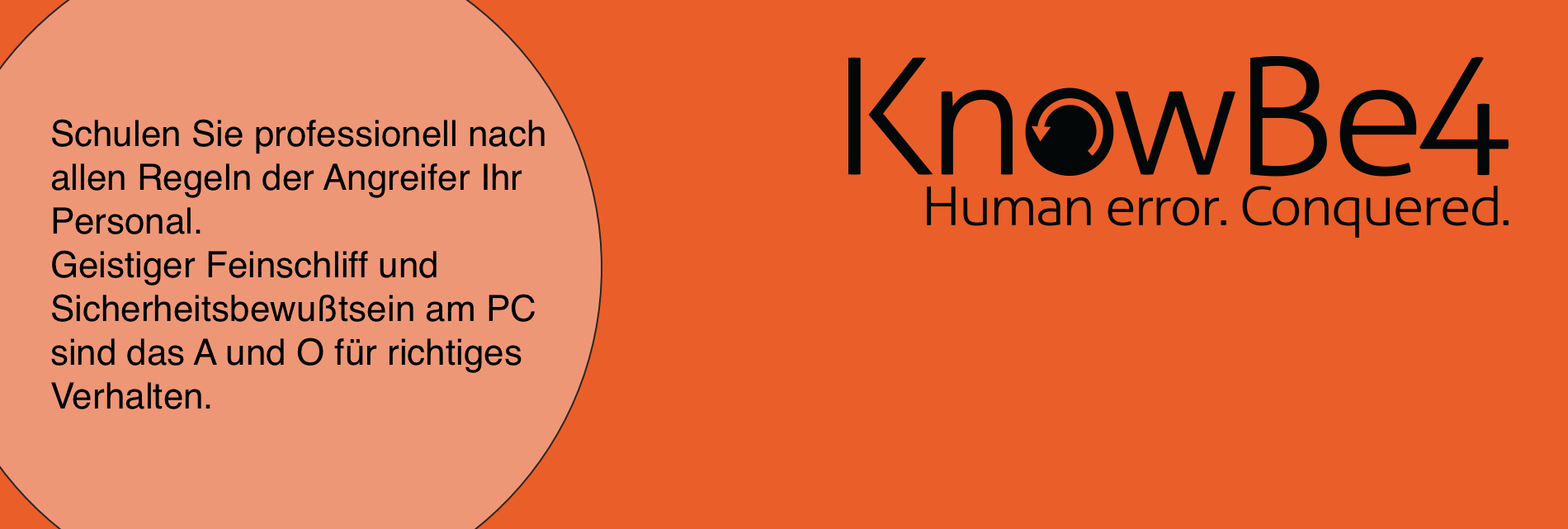 KnowBe4 Schulungen für Sicherheitsdenken